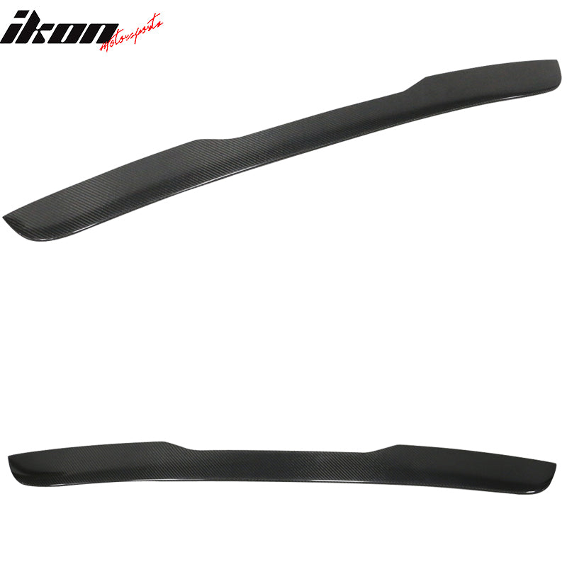 Fits 14-20 Benz W222 S Class Sedan JC Style Roof Spoiler - Matte Carbon Fiber