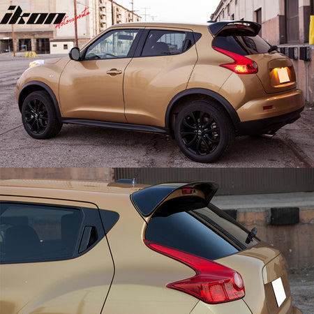 Fit 11-17 Nissan Juke OE Style Rear Window Roof Spoiler Wing Lip Painted