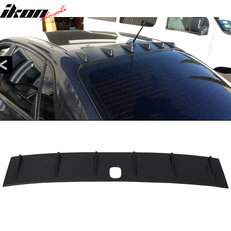 2008-2014 Subaru WRX STI V Style Matte Black Roof Fin Spoiler