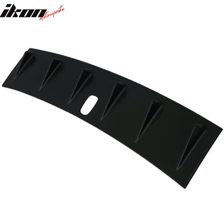 Fits 08-14 Subaru WRX STI Sedan Roof Fin Spoiler V Style Matte Black