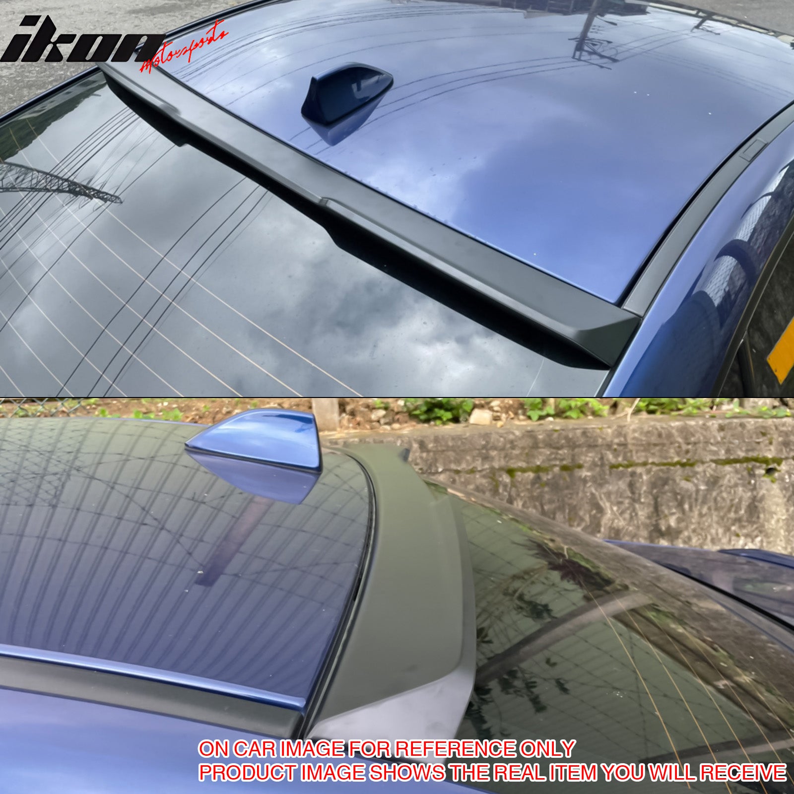 Fits 15-21 Subaru WRX STI X Style Rear Window Roof Spoiler Wing Painted #D4S ABS