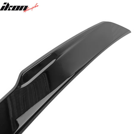 Fits 15-21 Subaru WRX STI X Style Gloss Black Rear Window Roof Spoiler Wing ABS