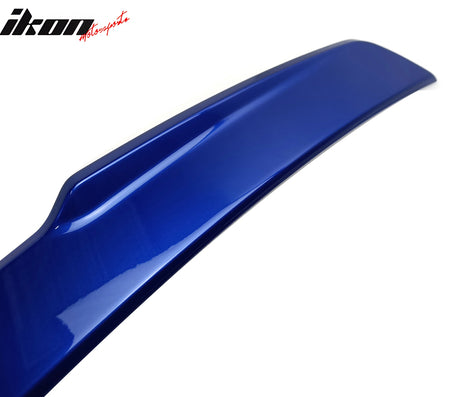 Fits 15-21 Subaru WRX STI X Style Rear Window Roof Spoiler Wing Painted #K7X ABS