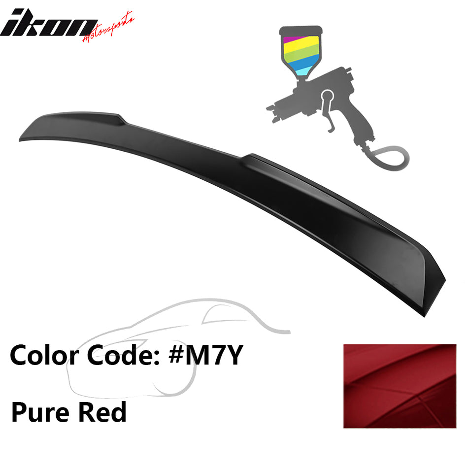 2015-2021 Subaru WRX X Style Painted #M7Y Rear Roof Spoiler Wing ABS