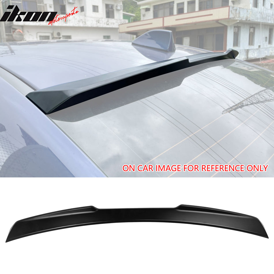 2015-2021 Subaru WRX X Style Matte Black Rear Roof Spoiler Wing ABS