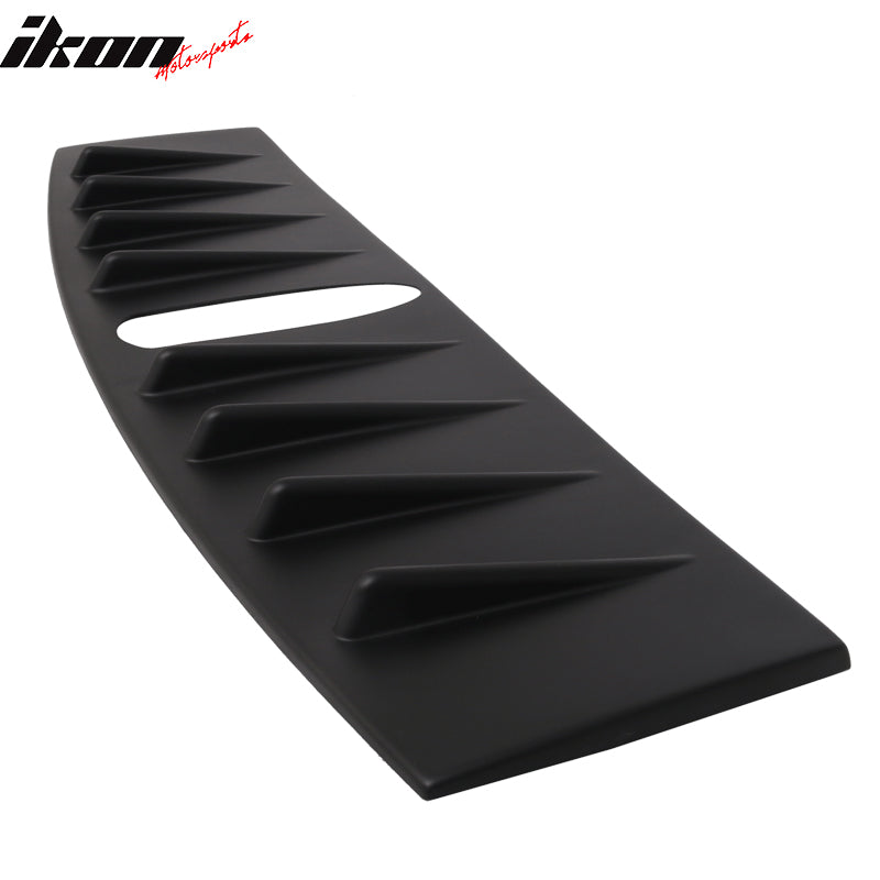 Fit 17 Subaru WRX STI 7Inch Roof Spoiler V Style Generator Shark Fin Matte Black