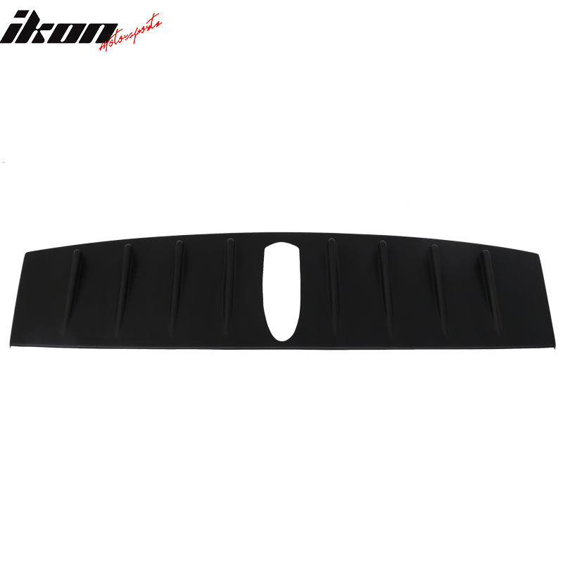 Fit 17 Subaru WRX STI 7Inch Roof Spoiler V Style Generator Shark Fin Matte Black