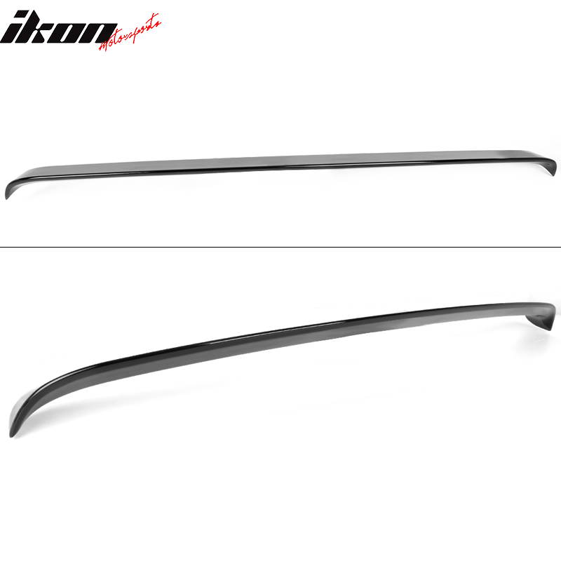 IKON MOTORSPORTS, Roof Spoiler Compatible With 2018-2023 Toyota Camry, Rear Top Roof Spoile Wing Deck Lid Lip ABS,2019