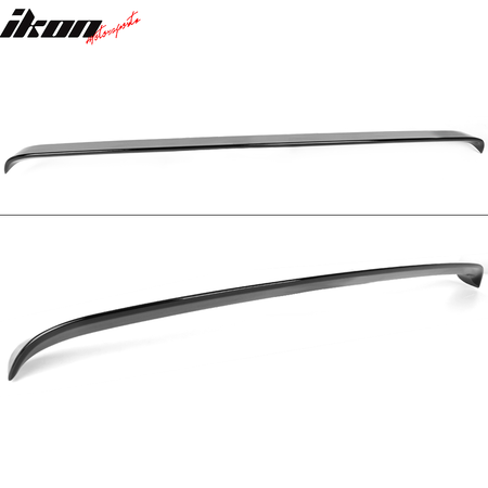 IKON MOTORSPORTS, Roof Spoiler Compatible With 2018-2023 Toyota Camry, Rear Top Roof Spoile Wing Deck Lid Lip ABS,2019