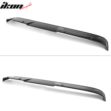 Fits 18-25 Toyota Camry IKON V2 Style Rear Roof Window Spoiler ABS Matte Black