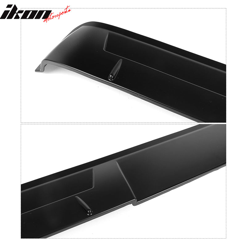 Fits 18-25 Toyota Camry IKON V2 Style Rear Roof Window Spoiler ABS Matte Black