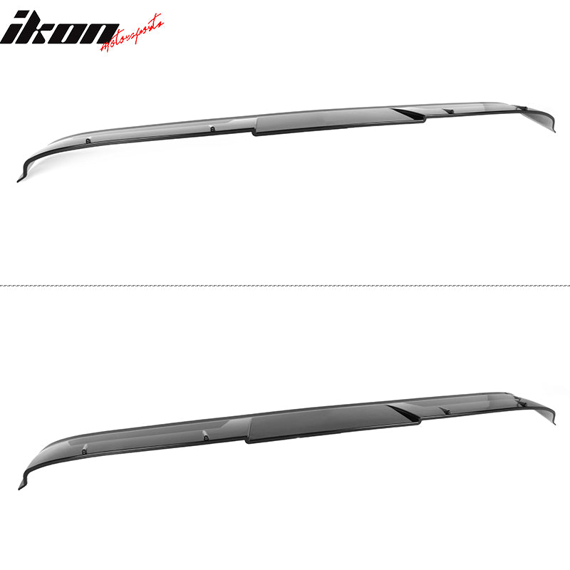 Fits 18-25 Toyota Camry V2 Style Gloss Black Rear Window Roof Spoiler Wing - ABS