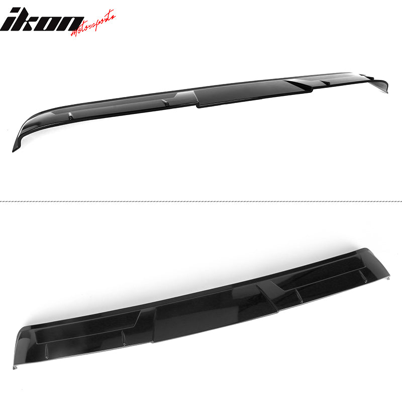 Fits 18-25 Toyota Camry V2 Style Gloss Black Rear Window Roof Spoiler Wing - ABS