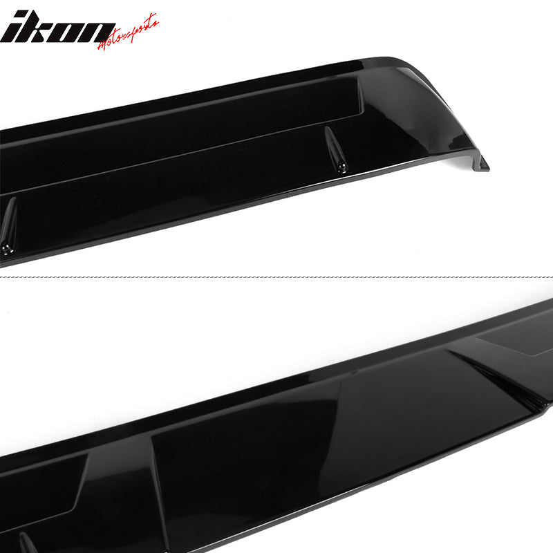 Fits 18-25 Toyota Camry V2 Style Gloss Black Rear Window Roof Spoiler Wing - ABS