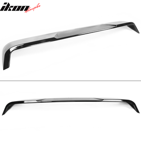 Fits 20-21 Toyota Corolla Sedan IKON Style Roof Spoiler Carbon Fiber Print