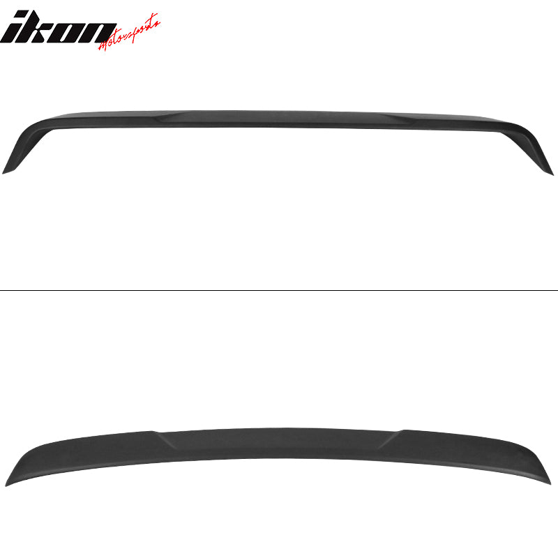 Fits 20-21 Toyota Corolla Sedan IKON Style Roof Spoiler Carbon Fiber Print