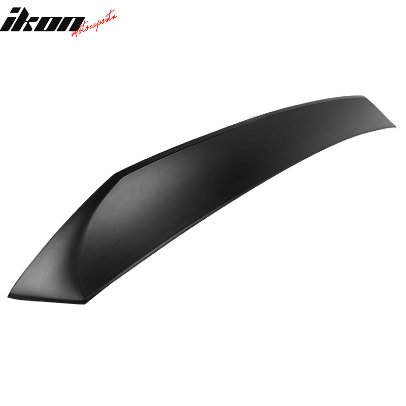 Fits 22-24 Subaru BRZ Toyota GR86 Unpainted Black IKON Roof & TRD Trunk Spoiler