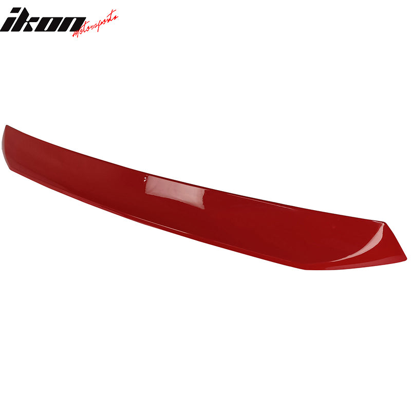 Fits 22-24 Subaru BRZ Toyota GR86 #DCK Red IKON Roof & TRD Trunk Spoiler ABS