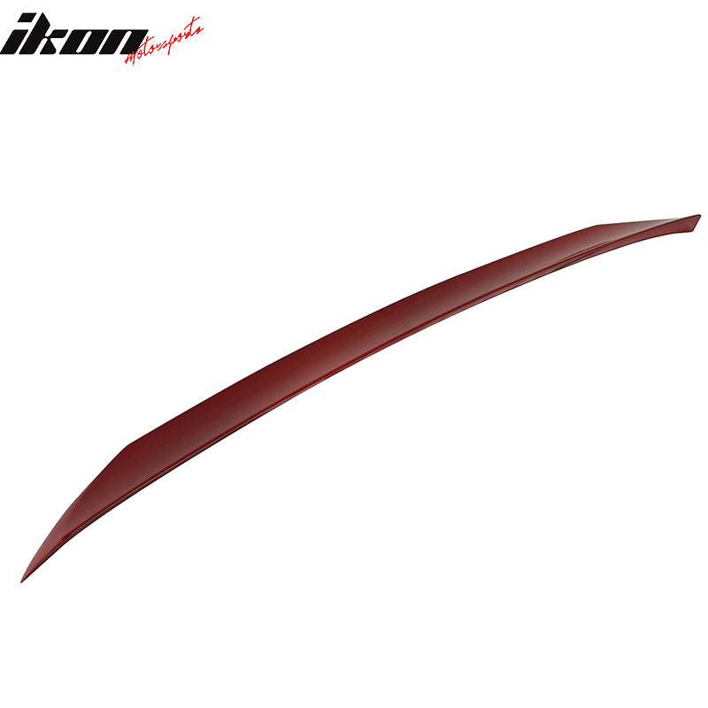 Fits 22-24 Subaru BRZ Toyota GR86 #DCK Red IKON Roof & TRD Trunk Spoiler ABS