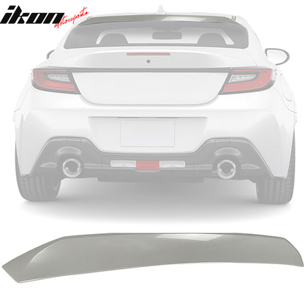 Fits 22-24 Subaru BRZ Toyota GR86 IKON Roof & TRD Trunk Spoiler ABS Painted #K1X