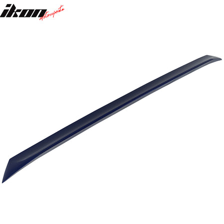 Fits 22-24 Subaru BRZ Toyota GR86 #K7X Blue IKON Roof & TRD Trunk Spoiler ABS