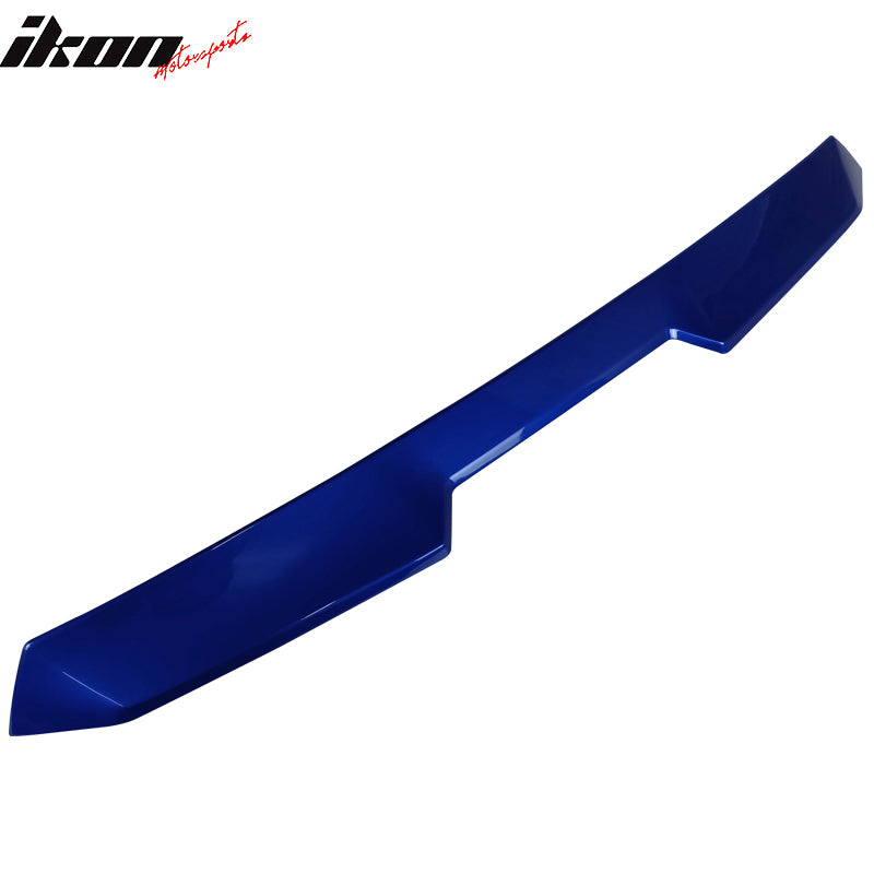 Fits 22-24 Subaru BRZ Toyota GR86 V Roof & TRD Trunk Spoiler Painted #K7X Blue