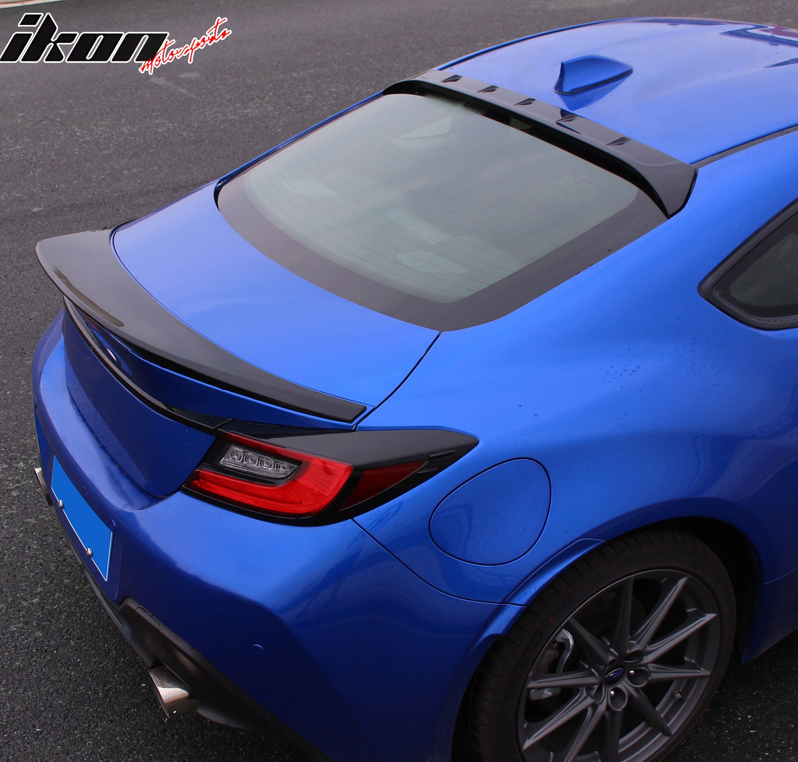 Fits 22-24 Subaru BRZ & Toyota GR86 V Style Roof Spoiler Wing