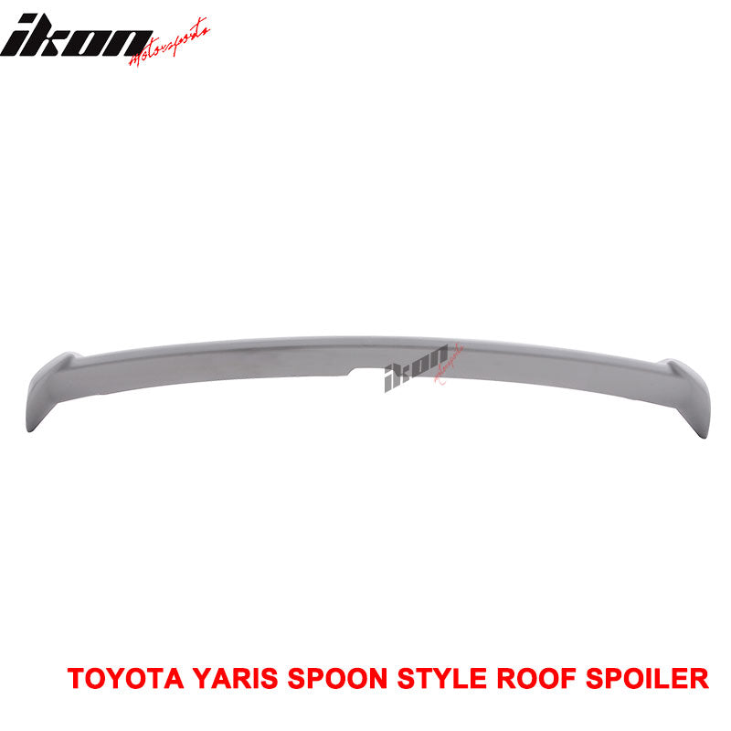 Fits 06-11 Toyota Yaris HB Hatchback Unpainted Roof Spoiler Wing - ABS