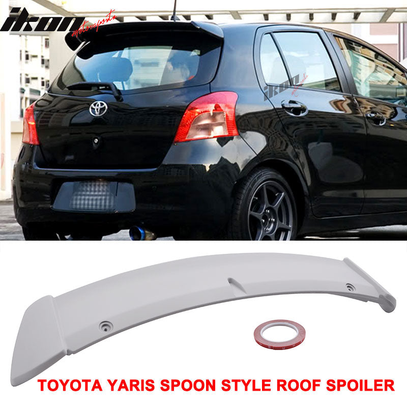 2006-2011 Toyota Yaris XP90 HB5 SP Style Unpainted Roof Spoiler ABS