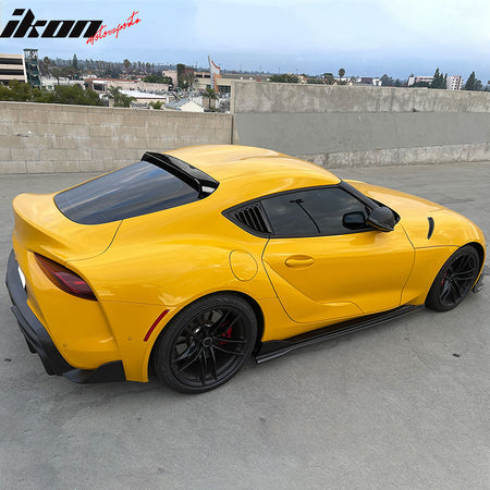 Fit 20-23 Toyota GR Supra A90 IKON Style Rear Roof Spoiler PP