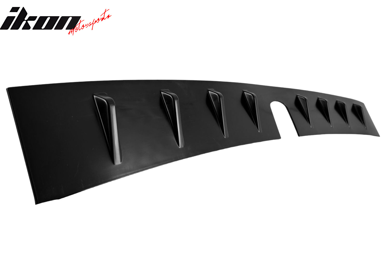 Fits 22-24 Subaru WRX D2 Style Rear Roof Window Spoiler W/Shark Fins Unpainted