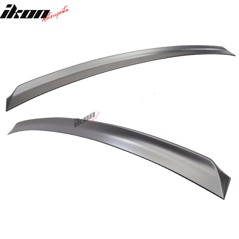 Trunk Spoiler Compatible With 1999-2005 BMW E46 SEDAN, M3 Style ABS Rear Deck Lip Wing by IKON MOTORSPORTS, 2000 2001 2002 2003 2004