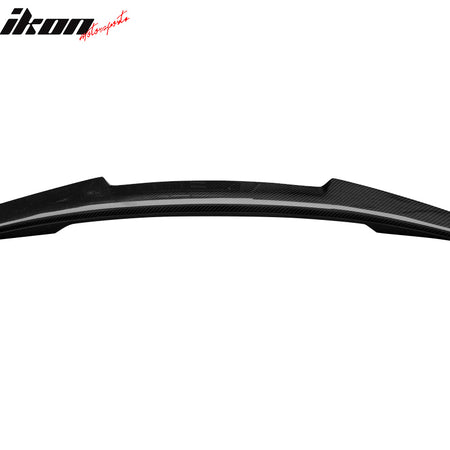 Fits 17-23 Audi A4 B9 M4 Style Trunk Spoiler - Carbon Fiber CF