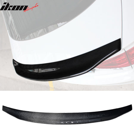 Fits 18-22 Audi A5 4Dr CA Style Trunk Spoiler - Carbon Fiber CF