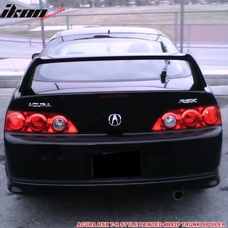 Fits 02-06 Acura RSX DC5 Type R + Aspec Style Trunk Spoiler Painted #B92P 4 PCS