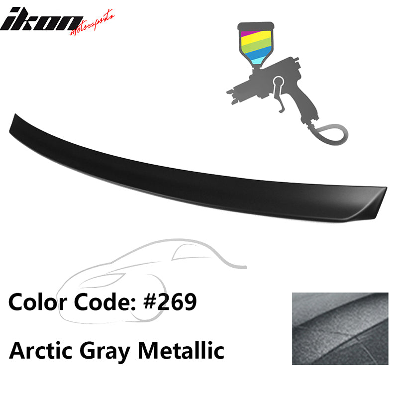 1999-2005 BMW E46 3-Series Rear Spoiler #269 Arctic Gray Metallic ABS