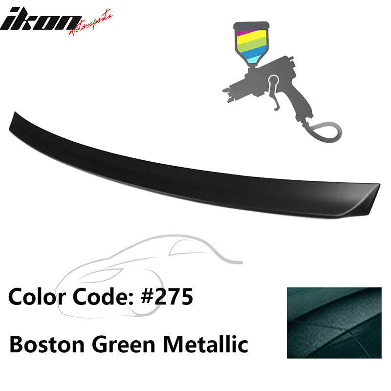 1999-2005 BMW E46 3-Series Rear Spoiler #275 Boston Green Metallic ABS