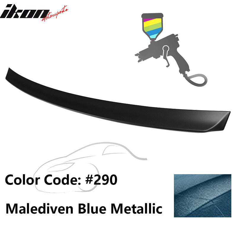 1999-2005 BMW E46 3-Series AC Rear Spoiler #290 Malediven Blue ABS