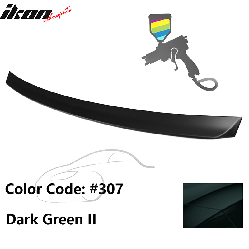 1999-2005 BMW E46 3-Series AC Rear Spoiler #307 Dark Green II ABS