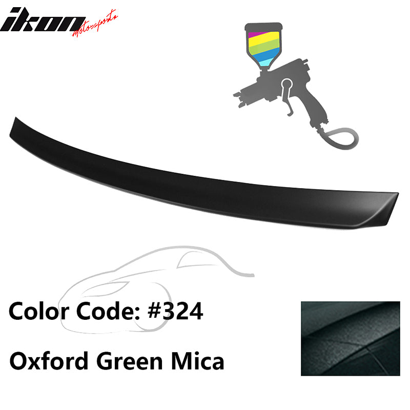 1999-2005 BMW E46 3-Series AC Rear Spoiler #324 Oxford Green Mica ABS