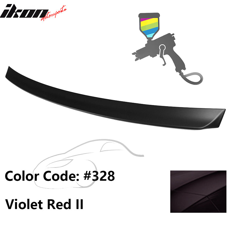 1999-2005 BMW E46 3-Series AC Rear Spoiler #328 Violet Red II ABS