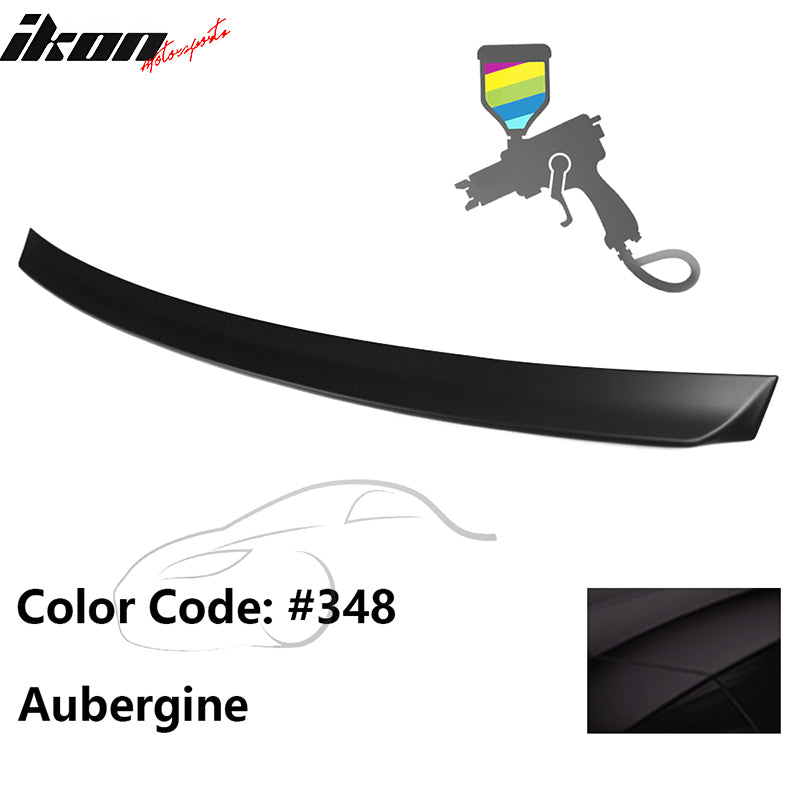 1999-2005 BMW E46 3-Series AC Rear Spoiler #348 Aubergine ABS