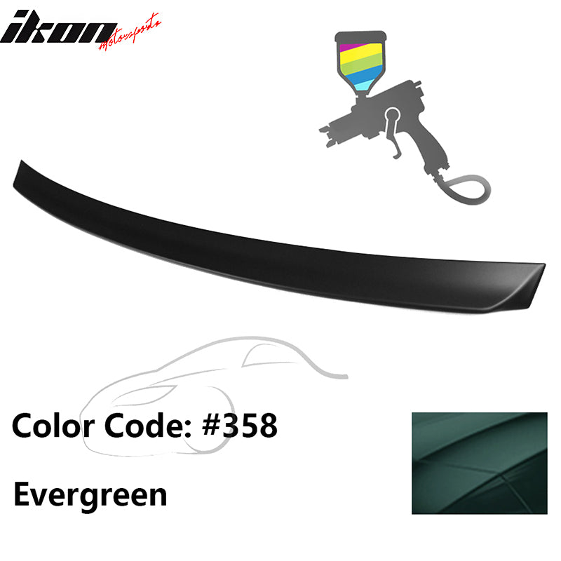 1999-2005 BMW E46 3-Series AC Rear Spoiler #358 Evergreen ABS