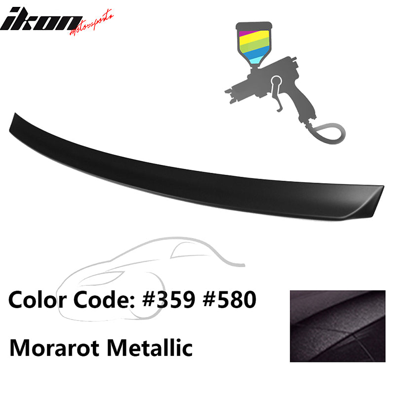 1999-2005 BMW E46 3-Series AC Rear Spoiler #359 Morarot Metallic ABS