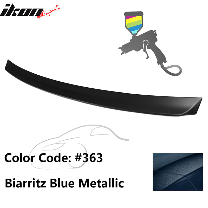 1999-2005 BMW E46 3-Series AC Rear Spoiler #363 Biarritz Blue ABS