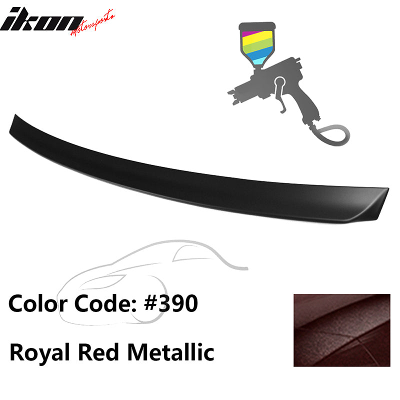 1999-2005 BMW E46 3-Series AC Rear Spoiler #390 Royal Red Metallic ABS