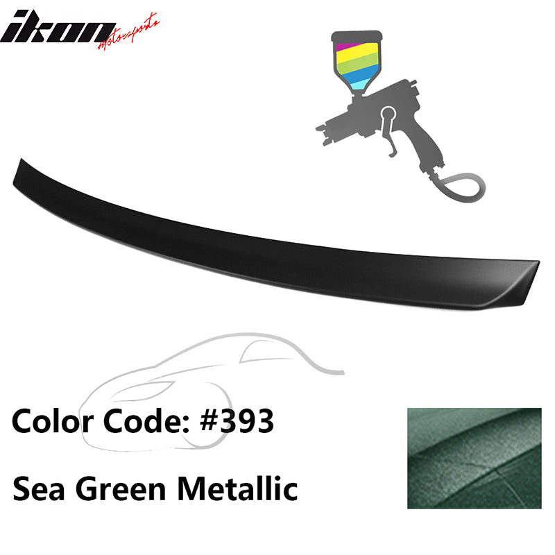 1999-2005 BMW E46 3-Series AC Rear Spoiler #393 Sea Green Metallic ABS