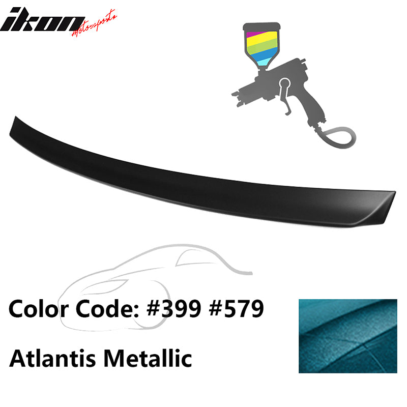 1999-2005 BMW E46 3-Series AC Rear Spoiler #399 Atlantis Metallic ABS