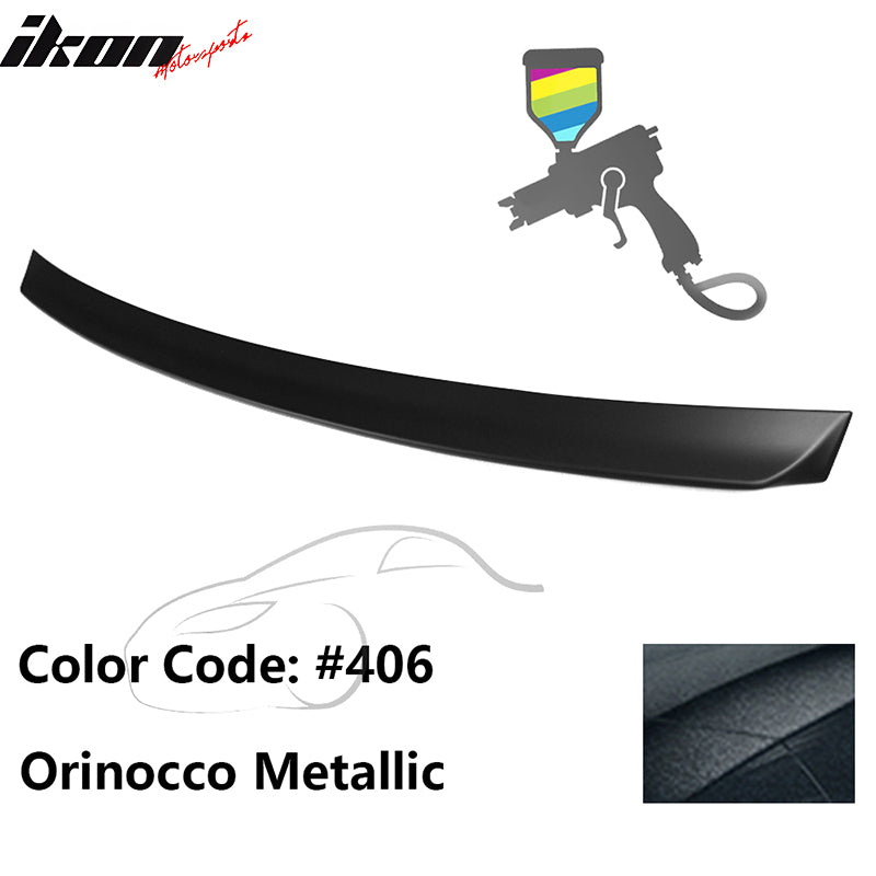 1999-2005 BMW E46 3-Series AC Rear Spoiler #406 Orinocco Metallic ABS