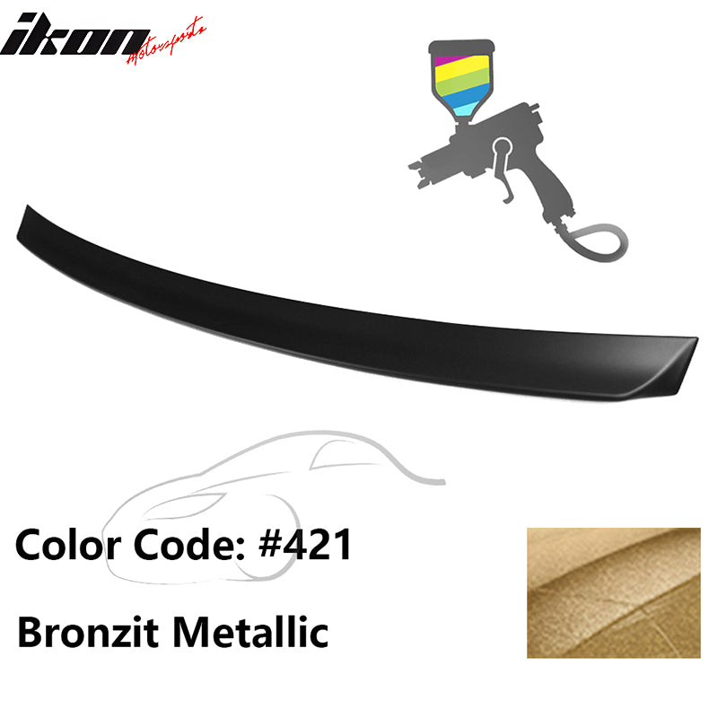 1999-2005 BMW E46 3-Series AC Rear Spoiler #421 Bronzit Metallic ABS